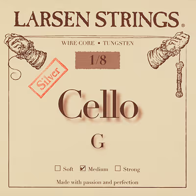 LARSEN G 1/8 WIRE CORE WOLFRAM CELLOSTRÄNG[LAR13332432]