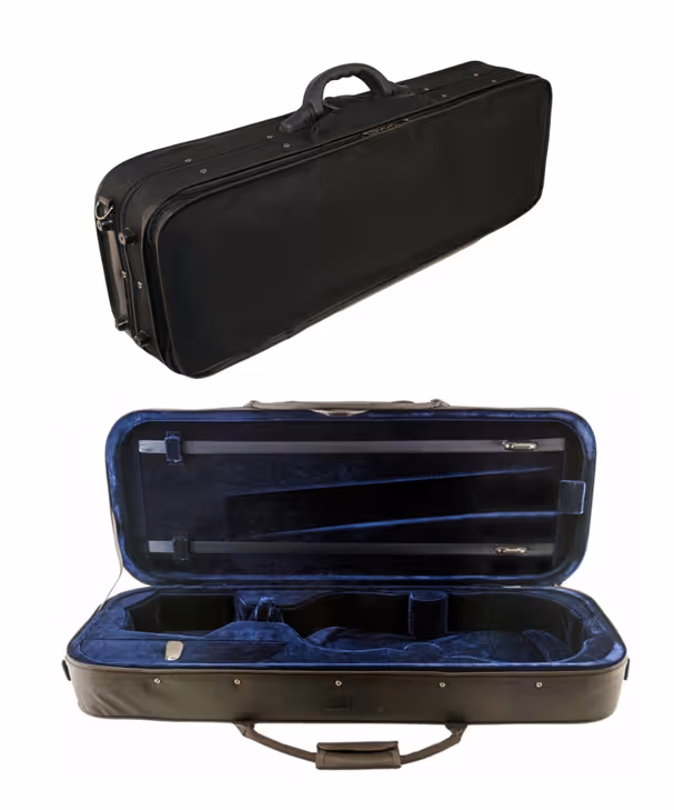 VIOLAETUI 2412 (SVART/BLÅ) 38 CM[2412VA38]