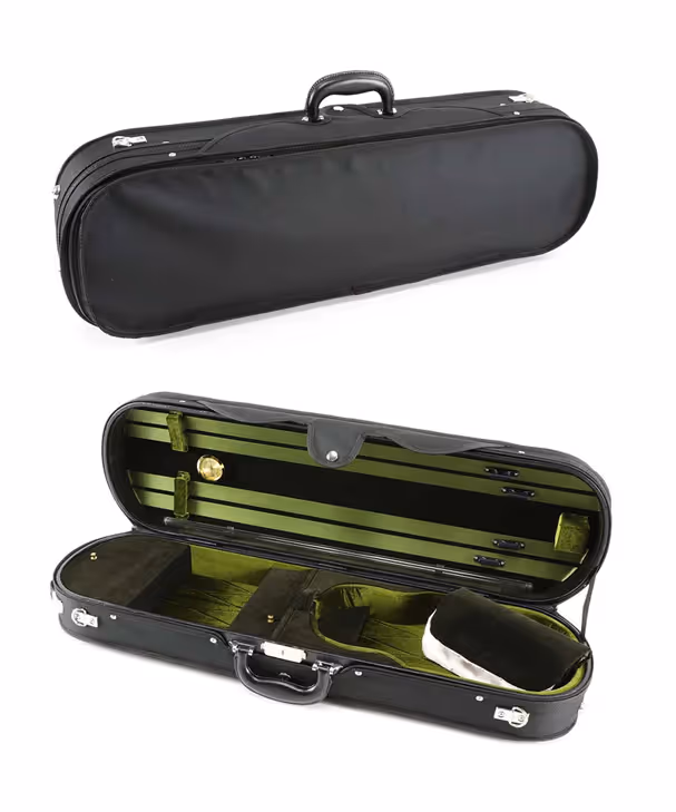 JWC 763 (SVART/GRÖNT) VIOLINETUI[WIN763]