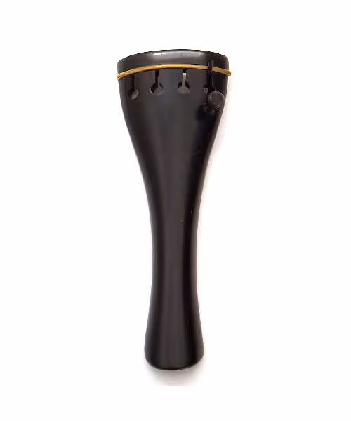 STRÄNGHÅLLARE VIOLIN EBENHOLTS 1 FINSTÄMMARE FÖRGYLLD SADEL[SHV1FEG]