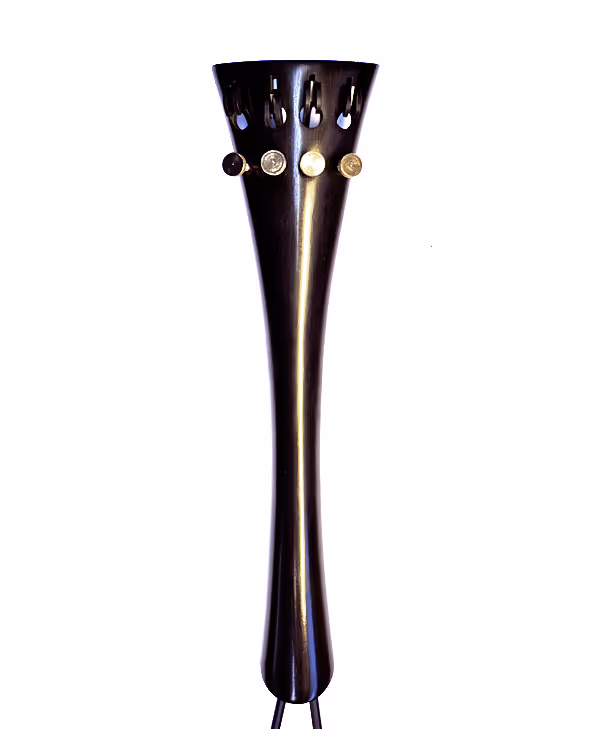 STRÄNGHÅLLARE CELLO EBENHOLTS 4 FINSTÄMMARE (FÖRGYLLDA) HILLMOD.[SHC4FEHG]