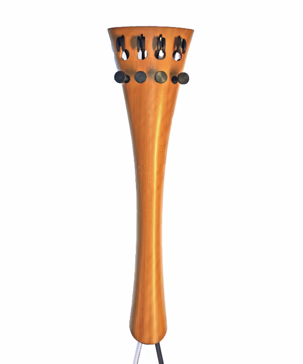 STRÄNGHÅLLARE CELLO BUXBOM 4 FINSTÄMMARE (SVARTA)[SHC4FB]