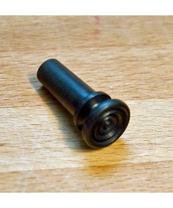 ÄNDKNAPP VIOLIN/VIOLA EBENHOLTS DJUP MED 3 RINGAR STARK[Ä26]