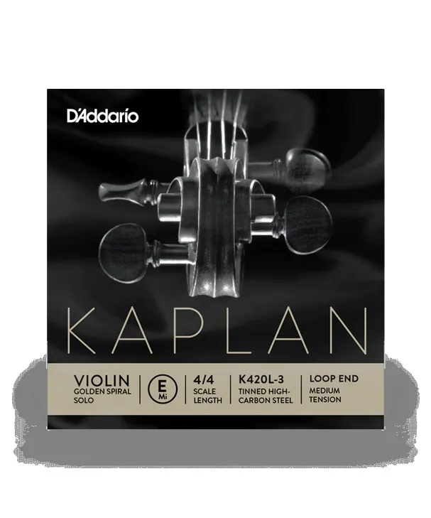 KAPLAN GOLDEN SPIRAL SOLO MEDIUM E ÖGLA VIOLINSTRÄNG[DK420L3]
