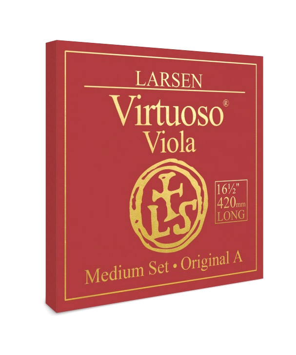 LARSEN VIRTUOSO 42CM (EXTRA LONG) MEDIUM SATS VIOLASTRÄNG[LAR222907]
