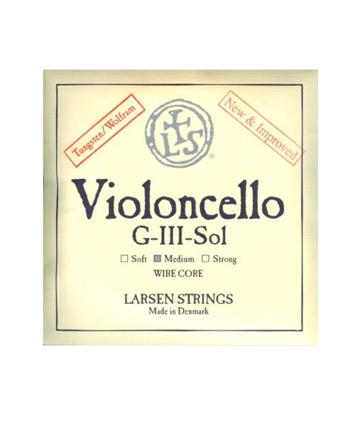 LARSEN MEDIUM G WIRE CORE WOLFRAM CELLOSTRÄNG - SPECIALPRIS[LAR334132]