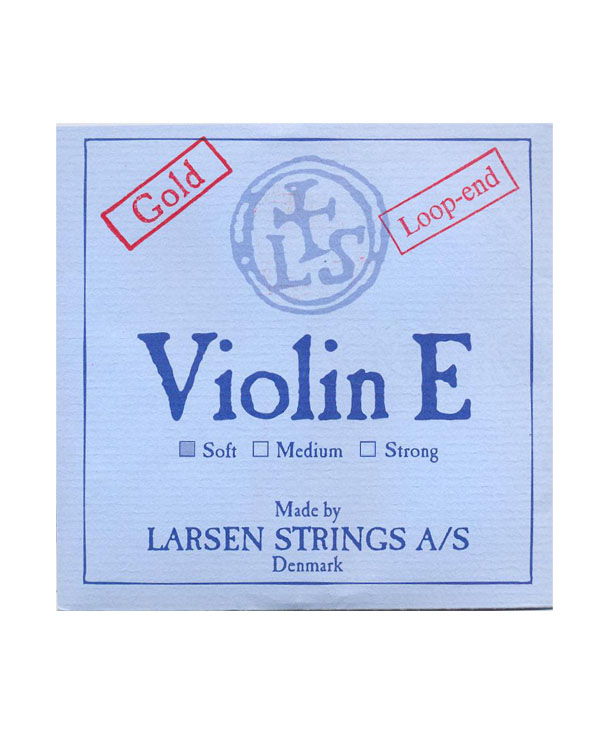 LARSEN SOFT E GULD ÖGLA VIOLINSTRÄNG[LAR225108]