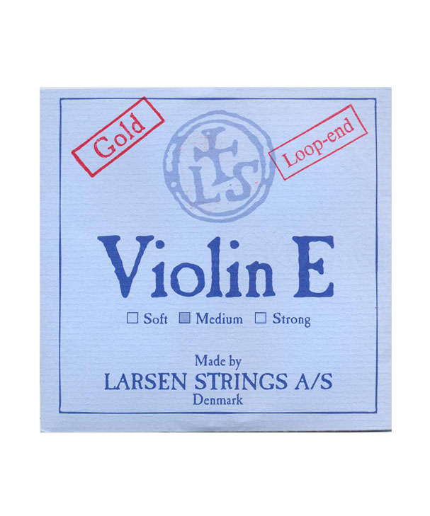 LARSEN MEDIUM E GULD ÖGLA VIOLINSTRÄNG[LAR225109]