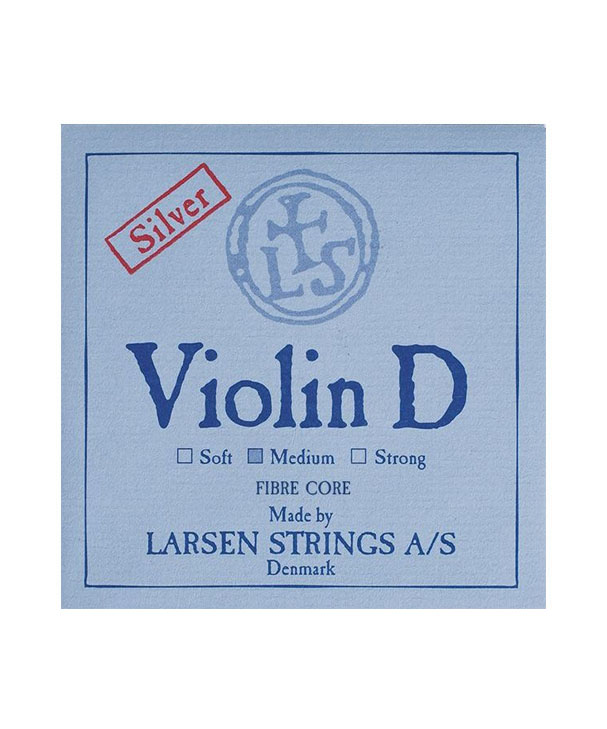 LARSEN MEDIUM D SILVER VIOLINSTRÄNG[LAR225135]