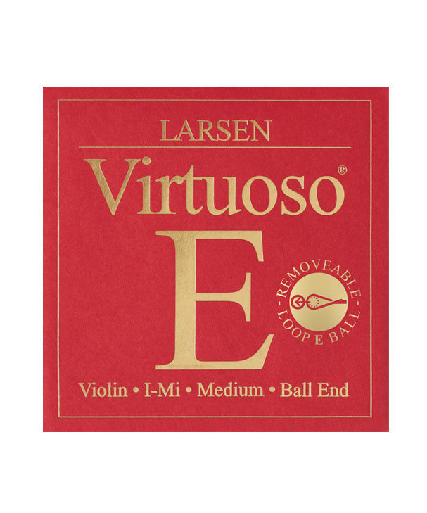 LARSEN VIRTUOSO MEDIUM E ÖGLA (AVTAGBAR KULA) VIOLINSTRÄNG[LAR226115]