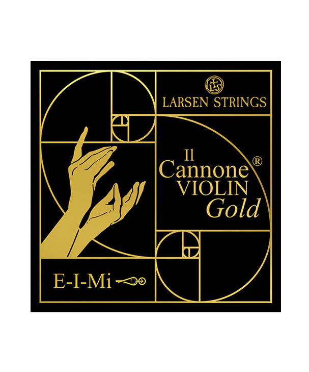 LARSEN IL CANNONE GOLD E (KULA/ÖGLA) VIOLINSTRÄNG[LAR226412G]