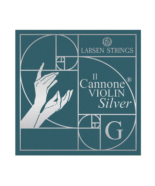 LARSEN IL CANNONE SILVER G VIOLINSTRÄNG[LAR226442S]
