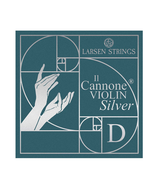 LARSEN IL CANNONE SILVER D VIOLINSTRÄNG[LAR226432S]