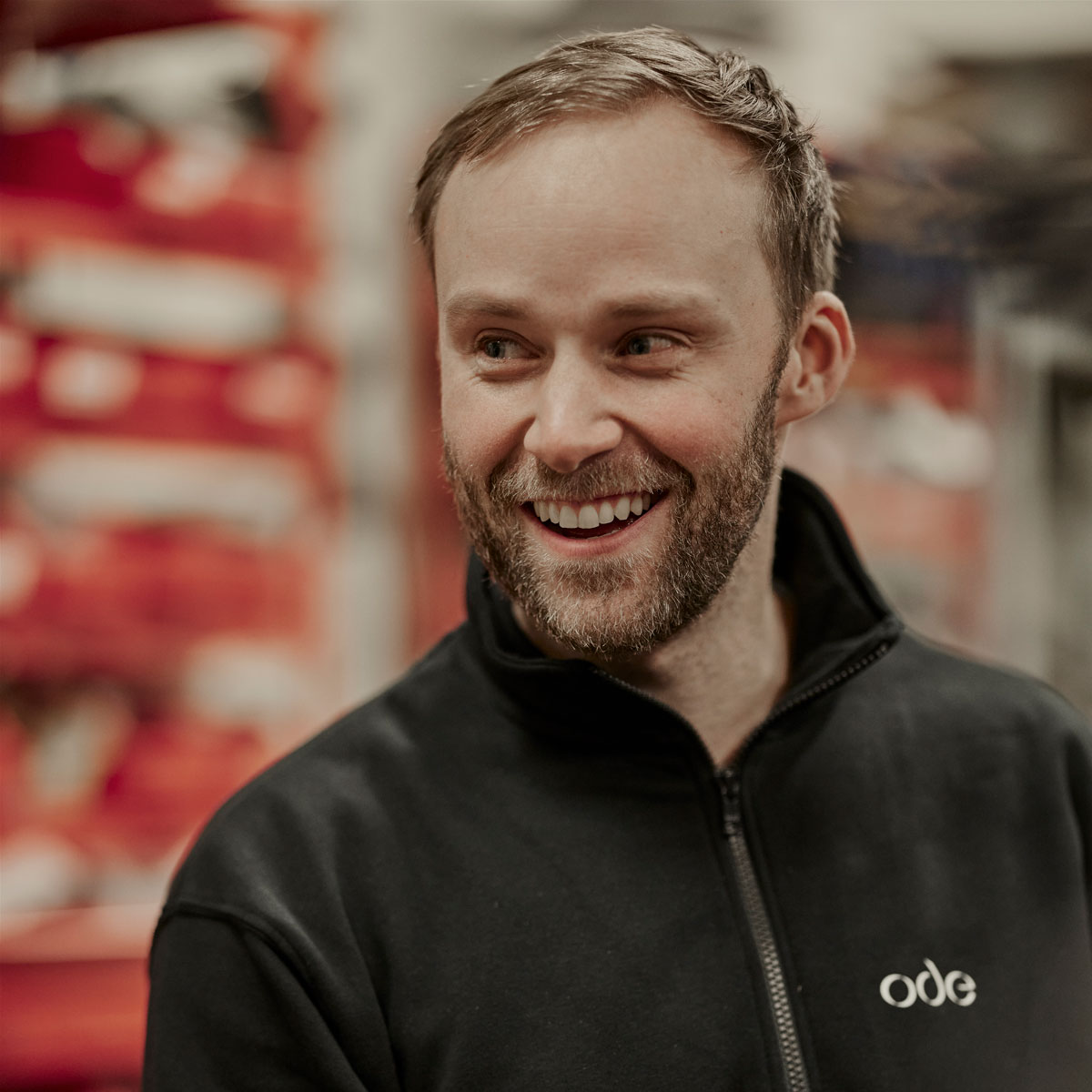 Portrait of employee