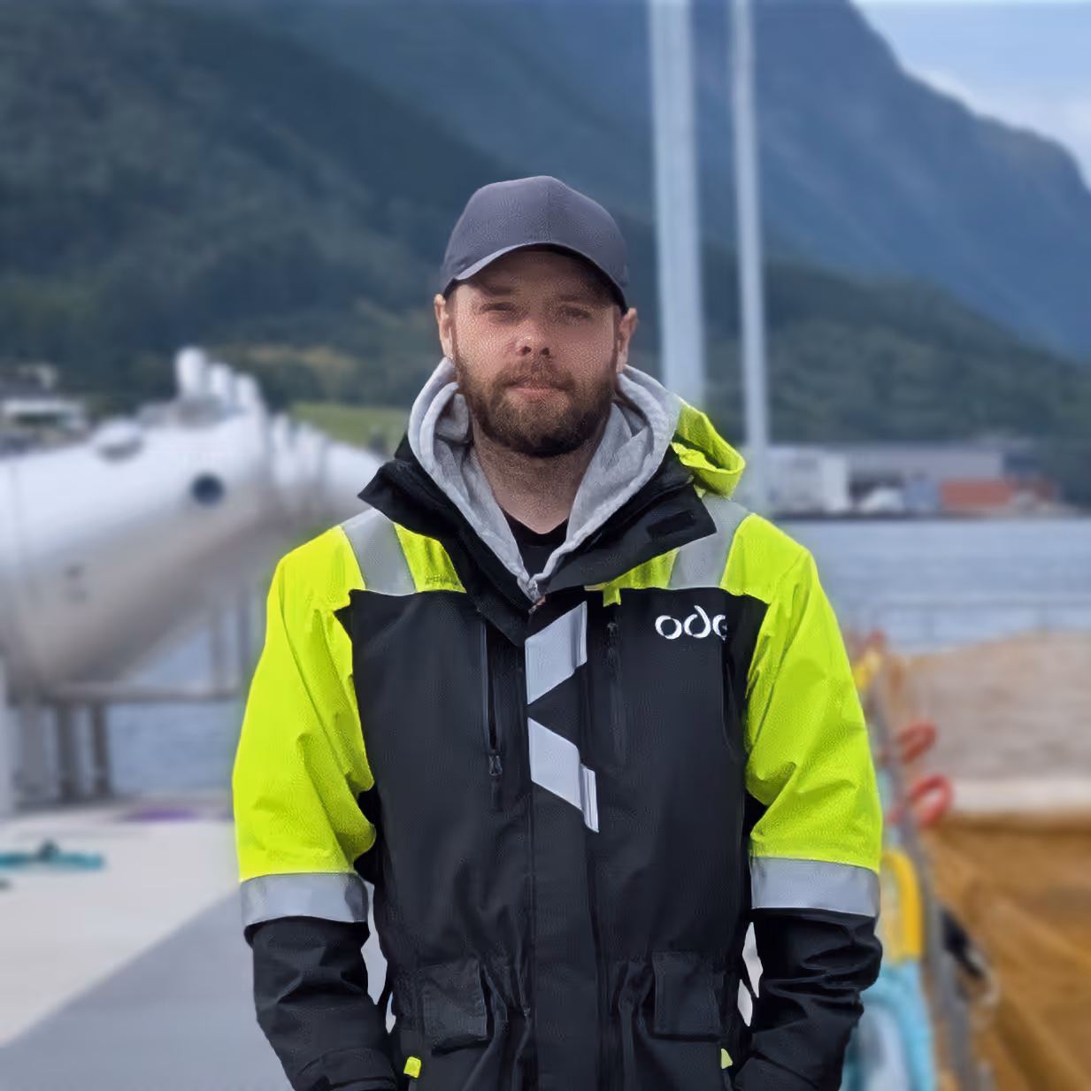 Portrait of employee
