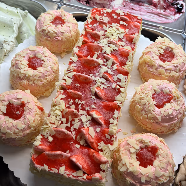 Leckere Eiskreation aus dem Speiseeis Seminar des Eistechnikcenters