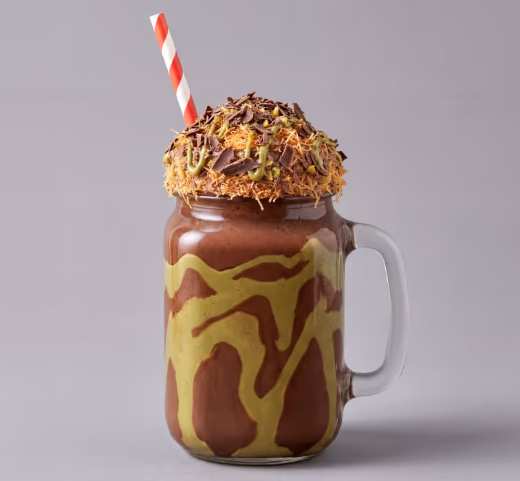 Dubai-Schokoladen-Milchshake