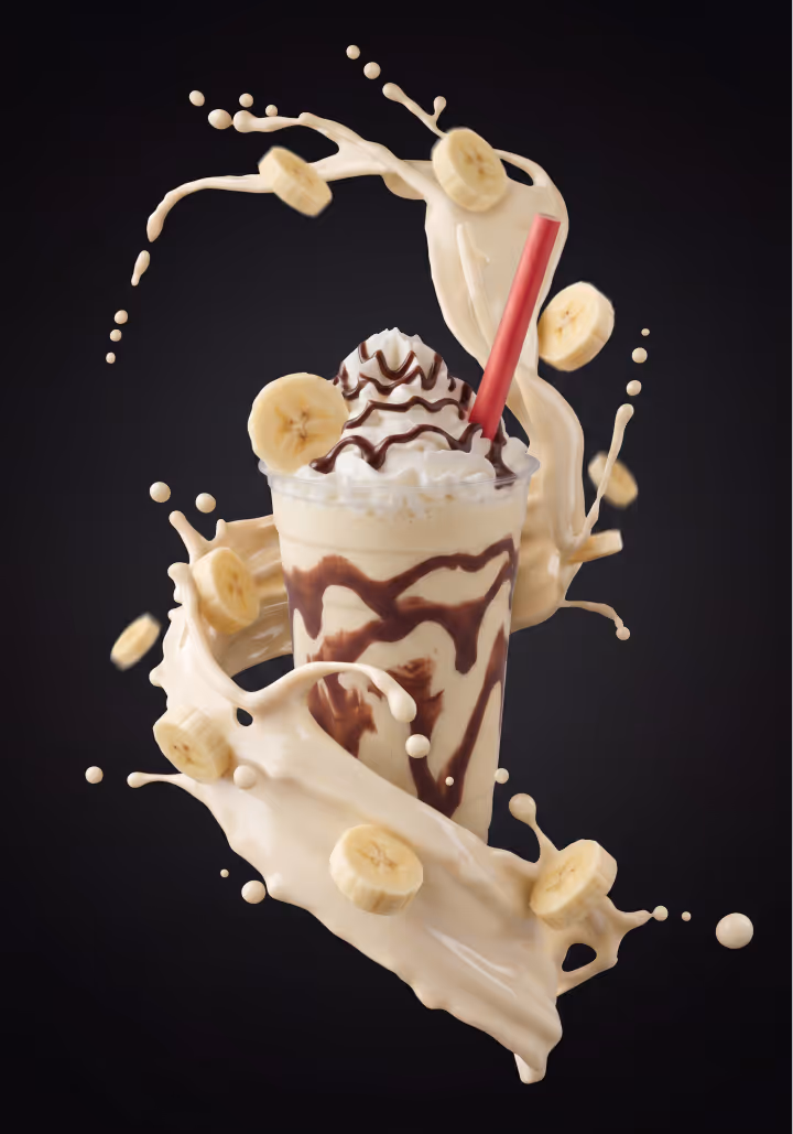 Bananen-Milchshake