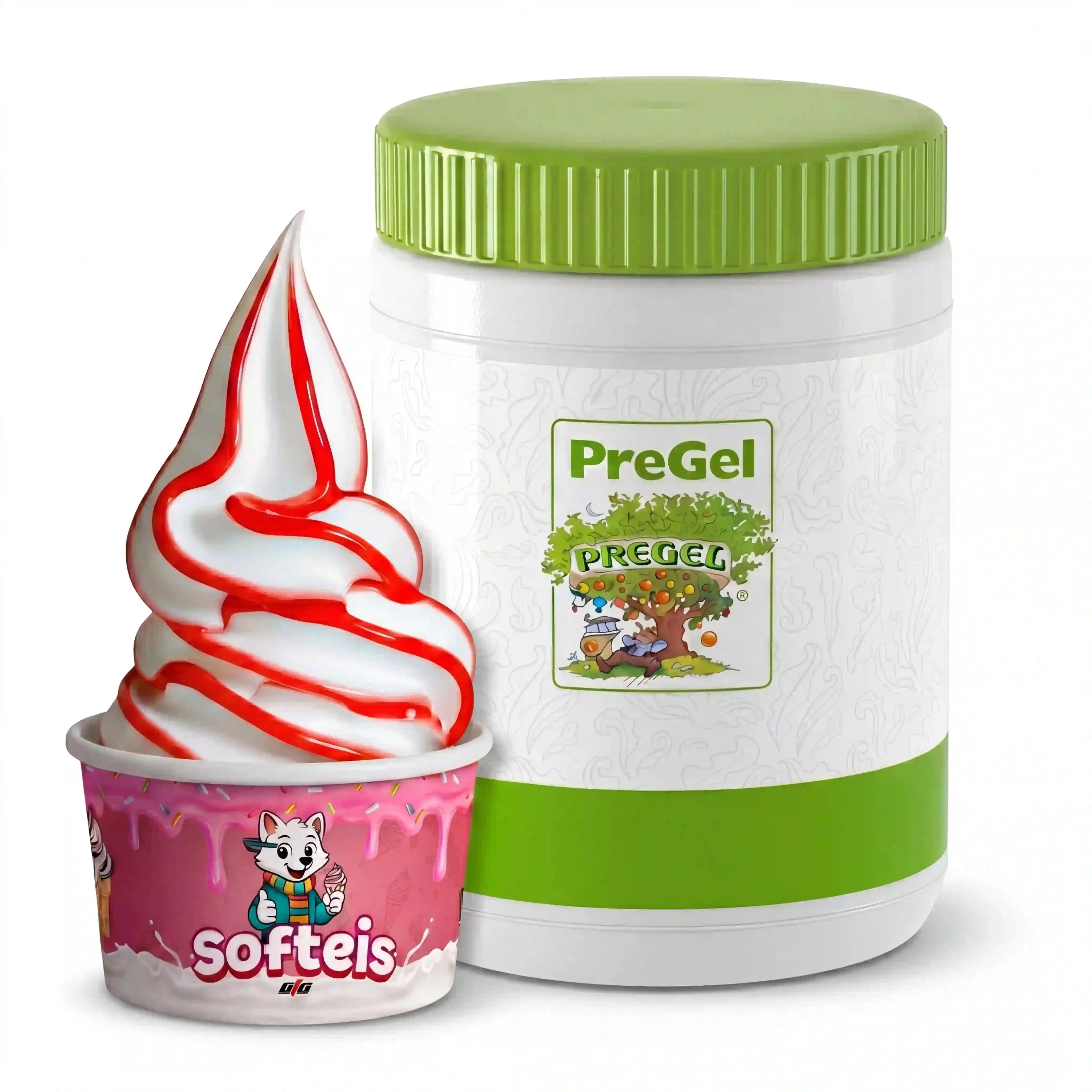 PreGel Centorighe strawberry syrup