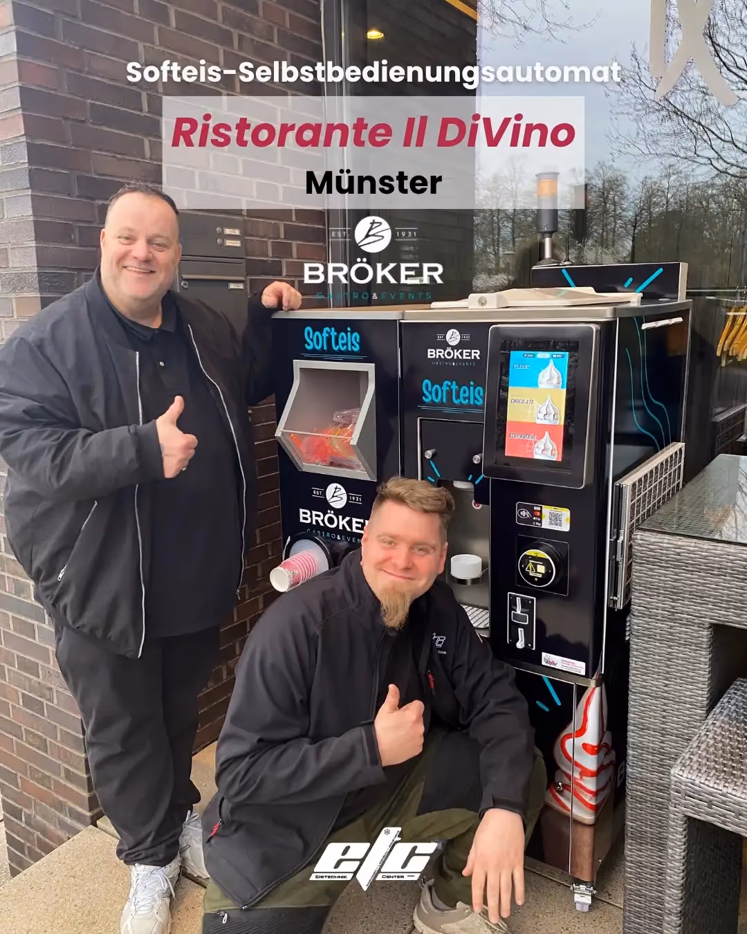 Bröker Gastro & Events (self-service soft serve machine)