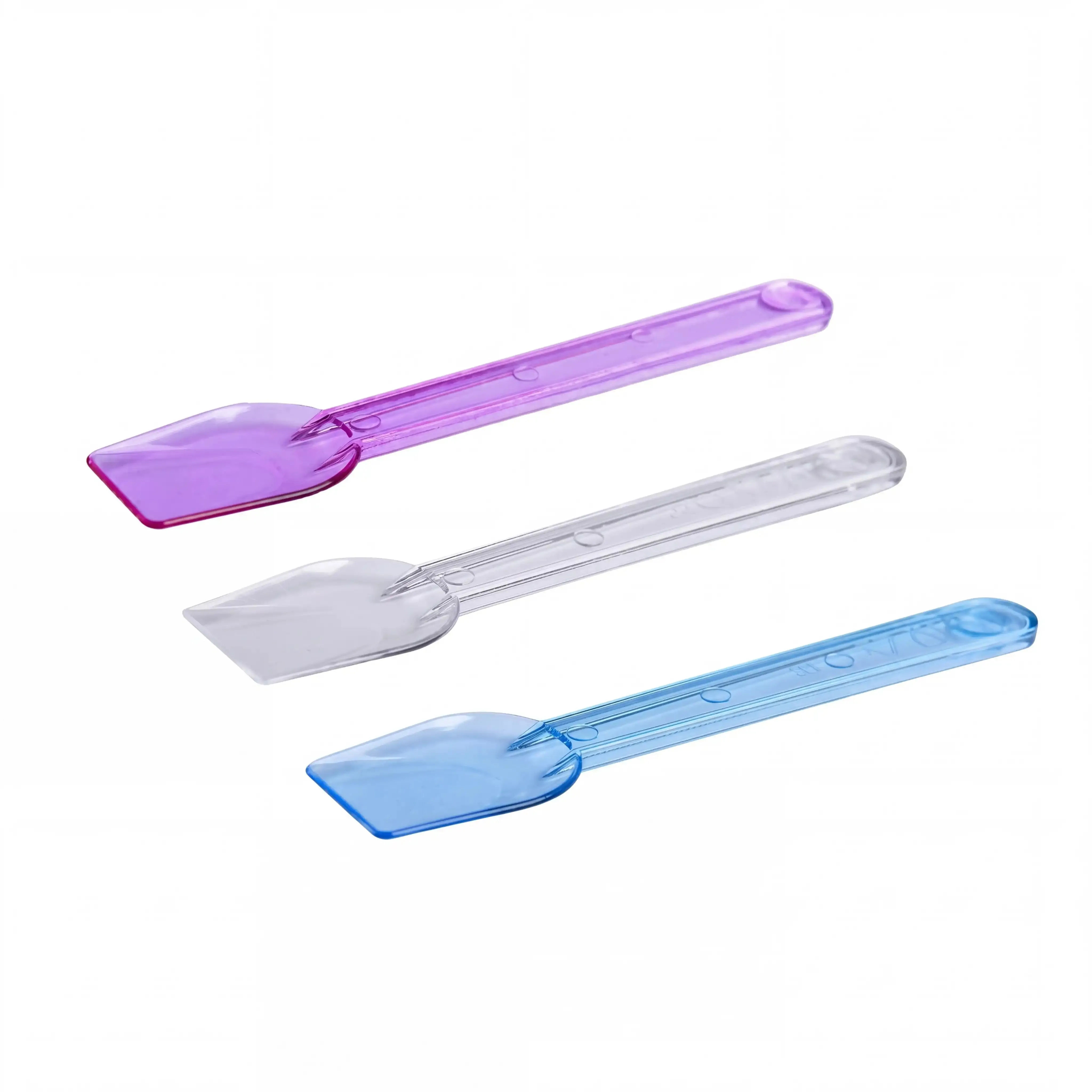 Eislöffel Plastik blau / lila