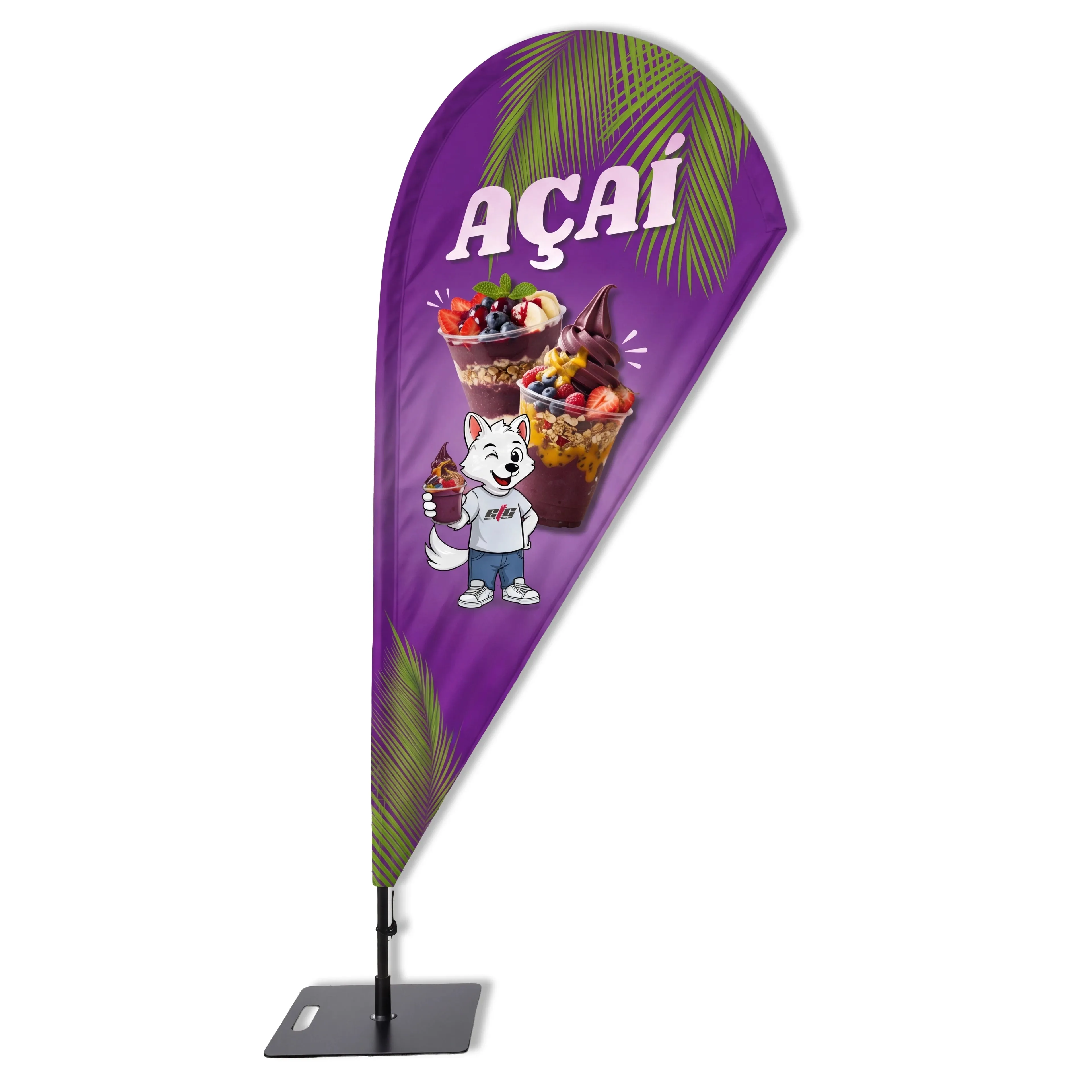 Açaí beach flag