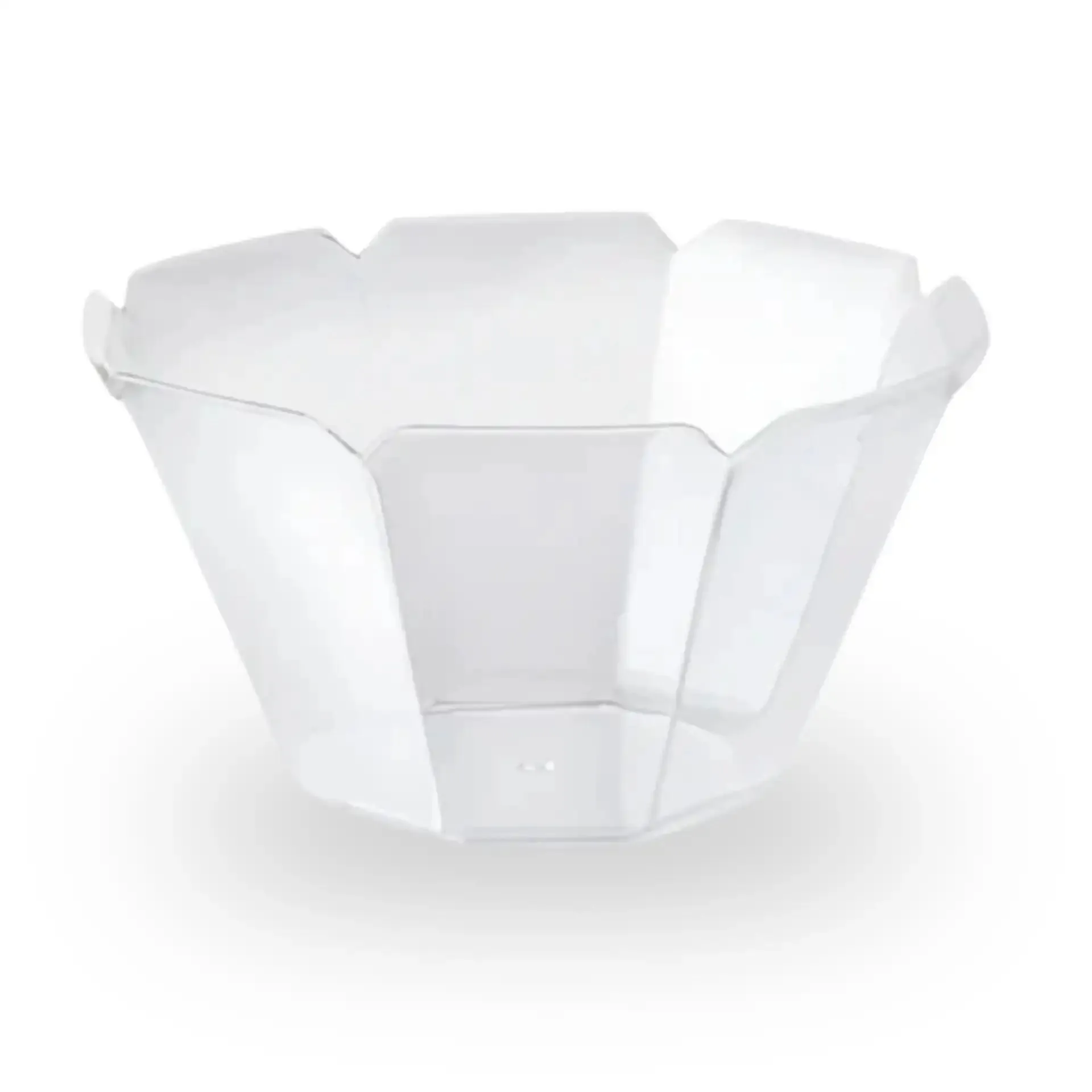 Smeraldo clear ice cream cup, 350 cc