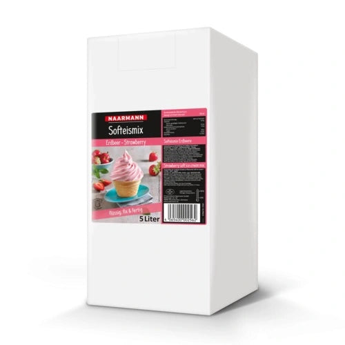 Softeismix Erdbeer
