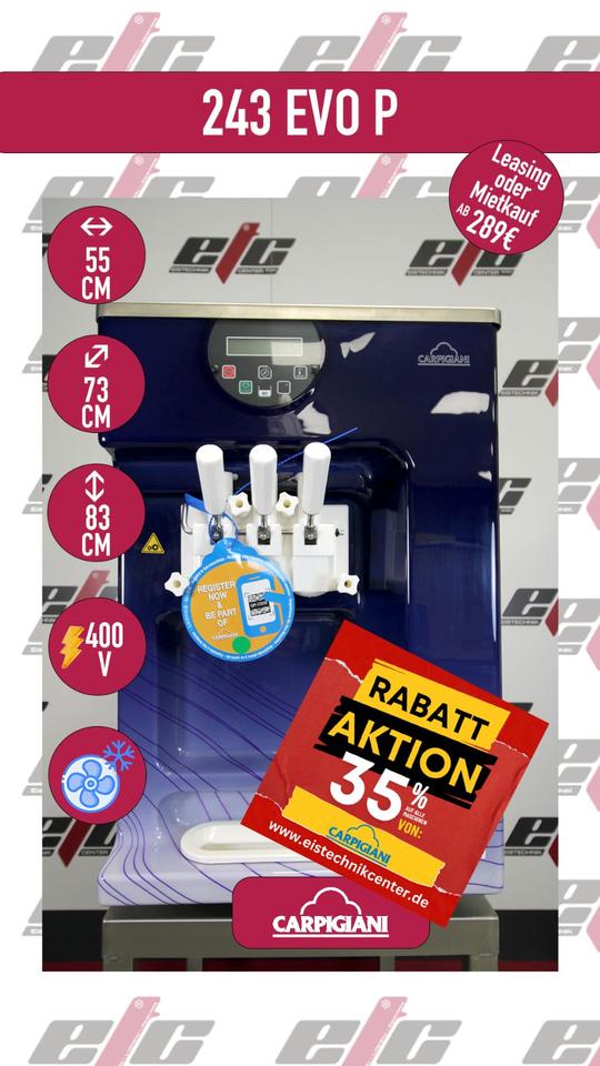Carpigiani 243 EVO P – New machine
