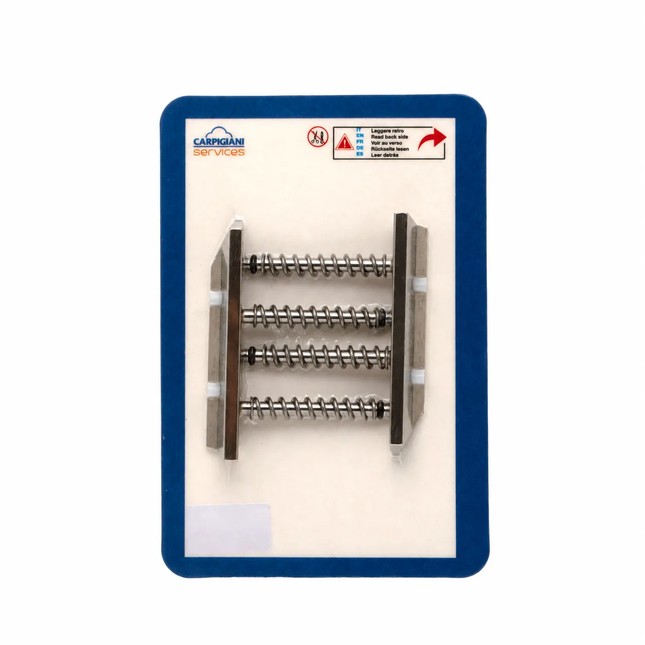 Carpigiani metal scraper blades, set of 2 – Labotronic RTL + HE