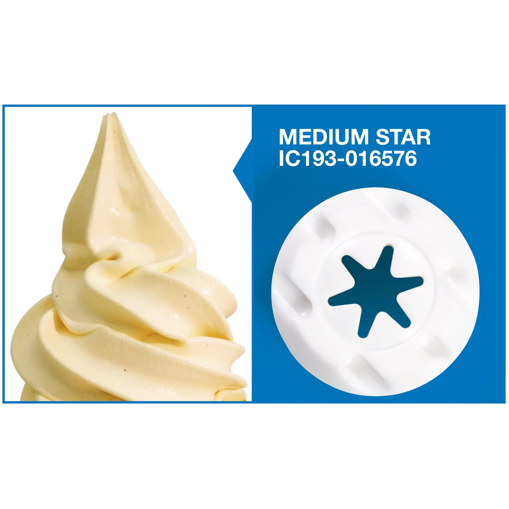 Ausgabedüse – Medium Star
