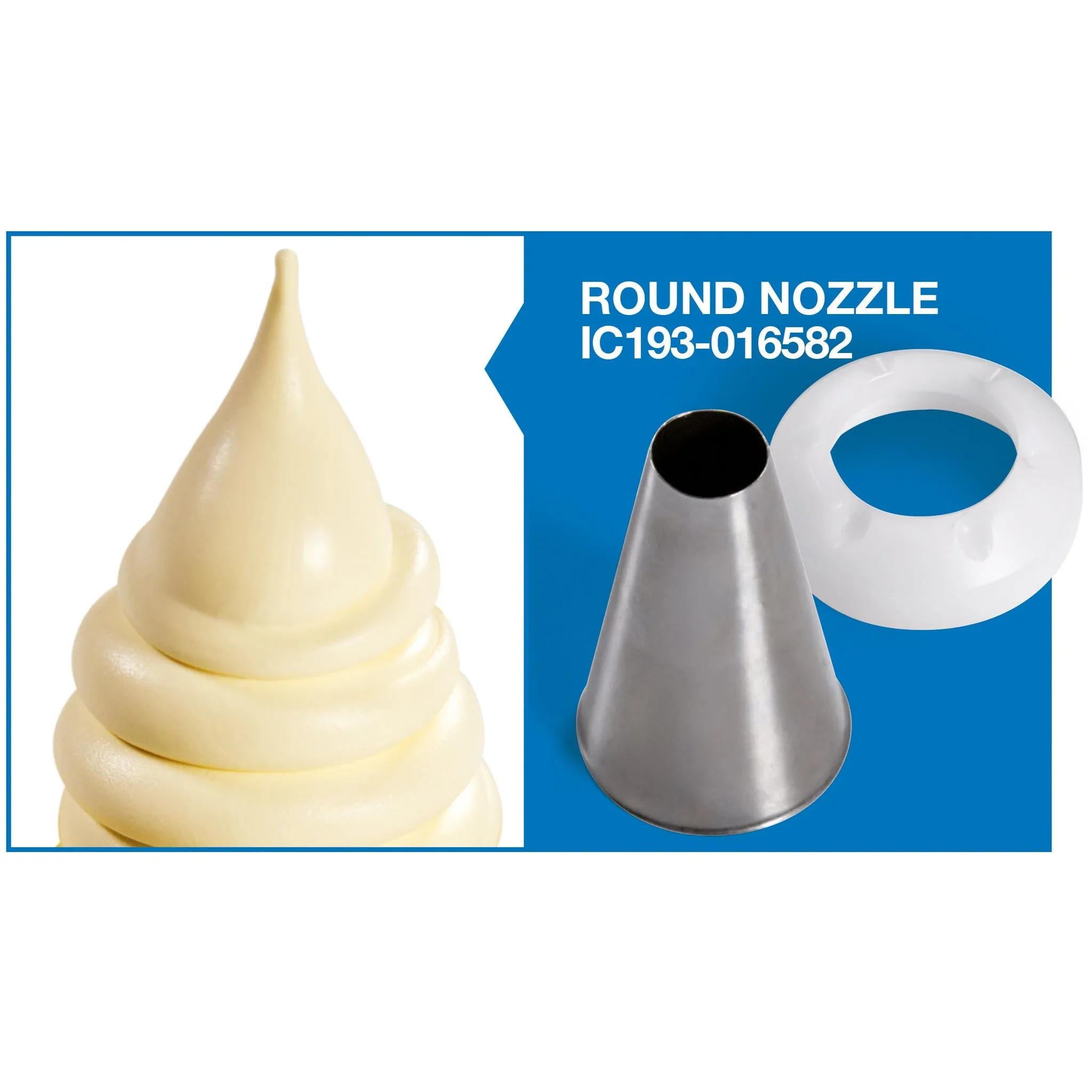 Dispensing nozzle – Round Nozzle