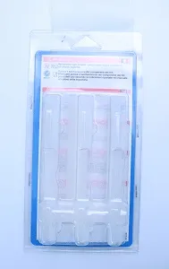 Scraper set of 3, complete with Gommino rubber inserts