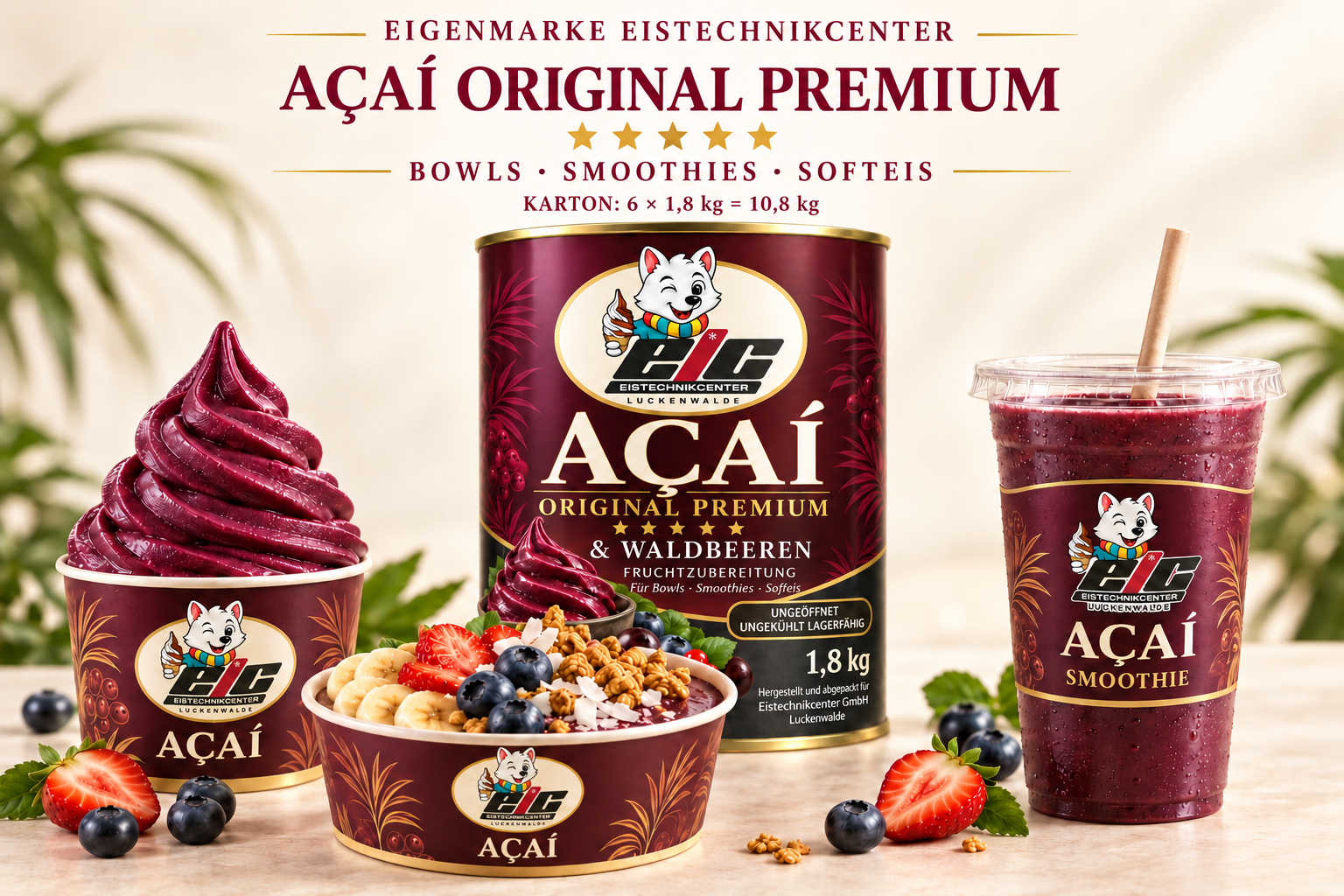 Açaí Rohstoffe