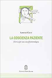 Copertina del libro la coscienza paziente. esercizi per una cura fenomenologica