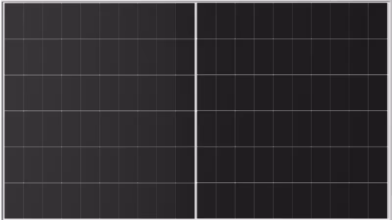 Silver PV Panel 