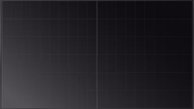 Black PV Panel