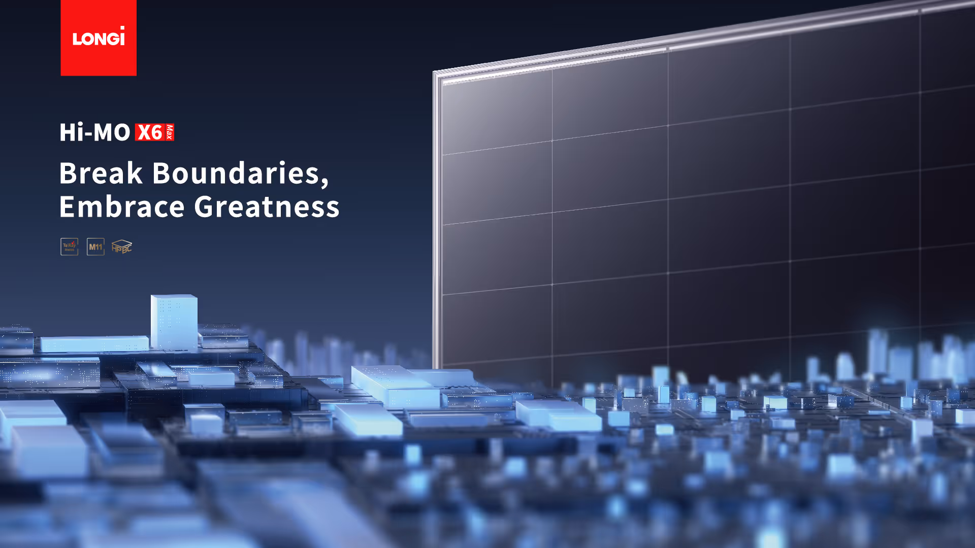 LONGi launches “Hi-MO X6 Max” back contact series with rectangular M11 TaiRay Inside wafer in Europe setting new industry benchmark