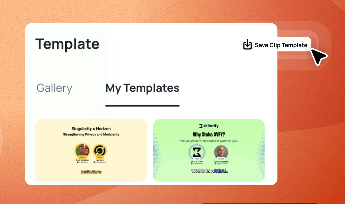 New features in November - Clip templates, Social Publishing and more