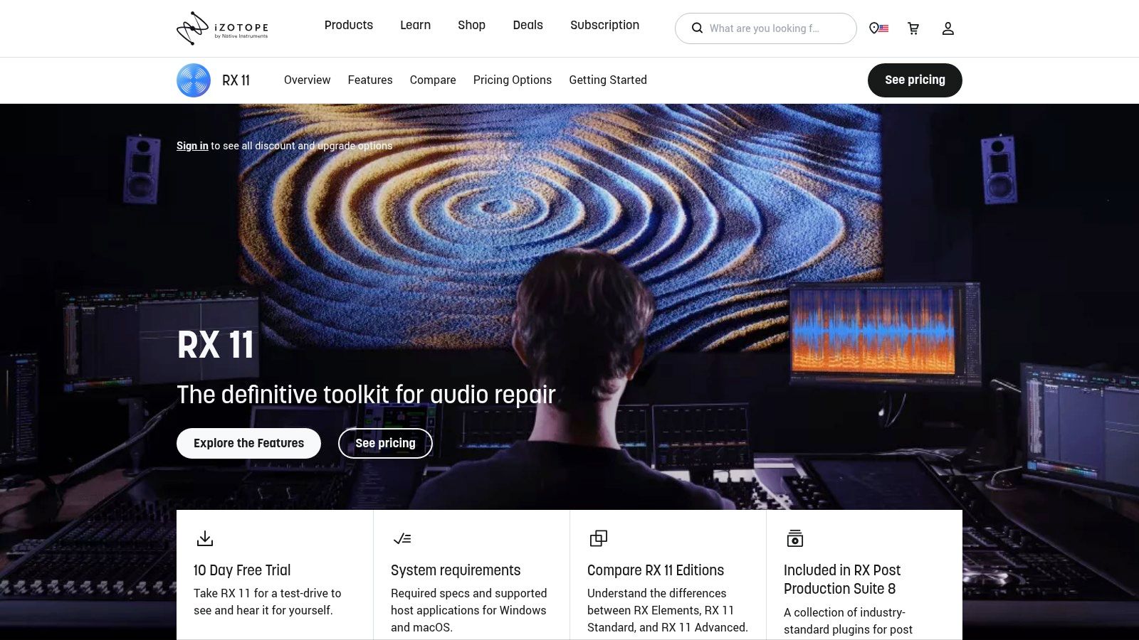 iZotope RX (RX 11 / Audio Repair)
