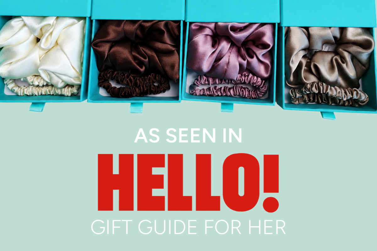 Hair scrunchies in HELLO!