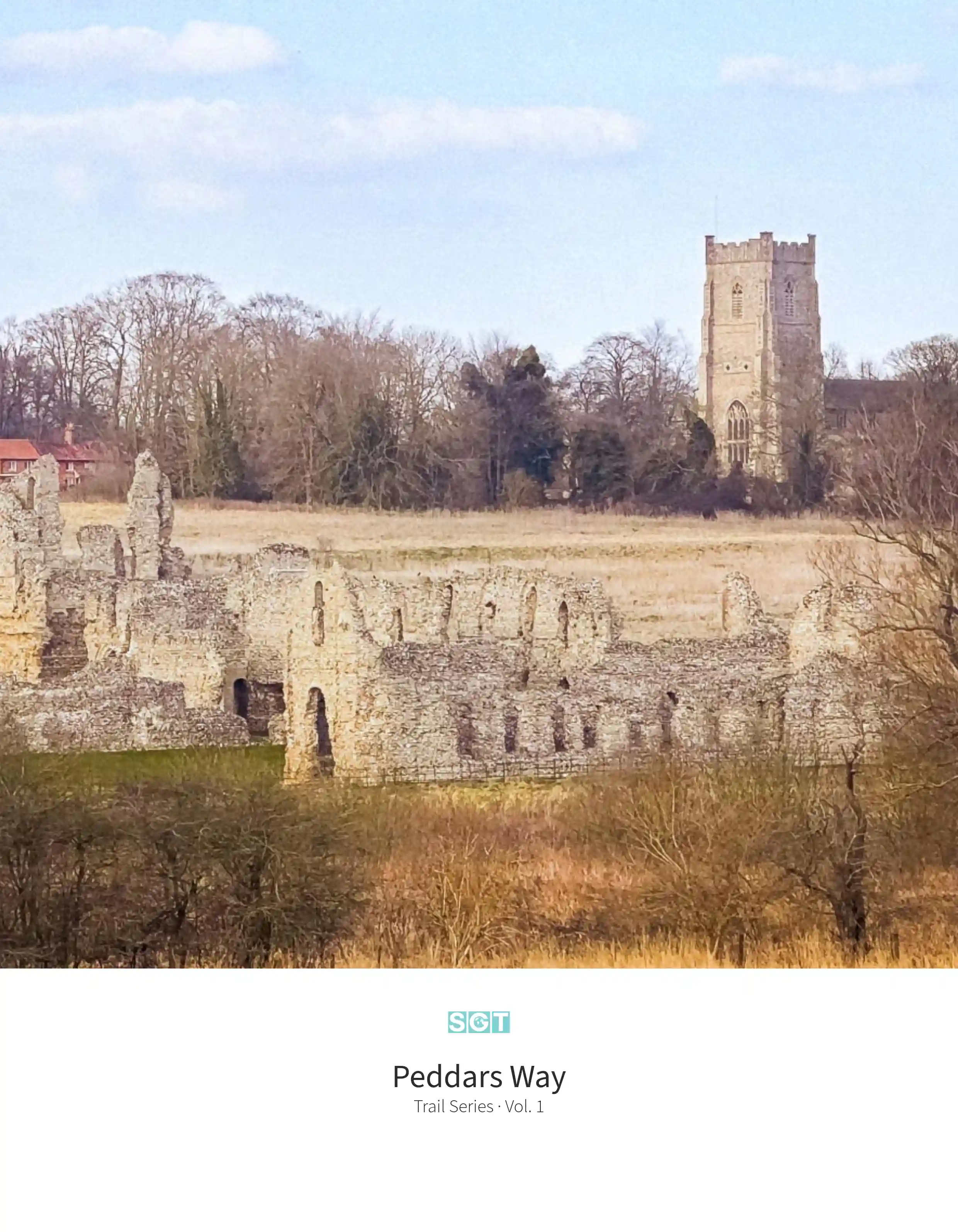 Castle Acre Priory, Peddsrs way, Norfolk