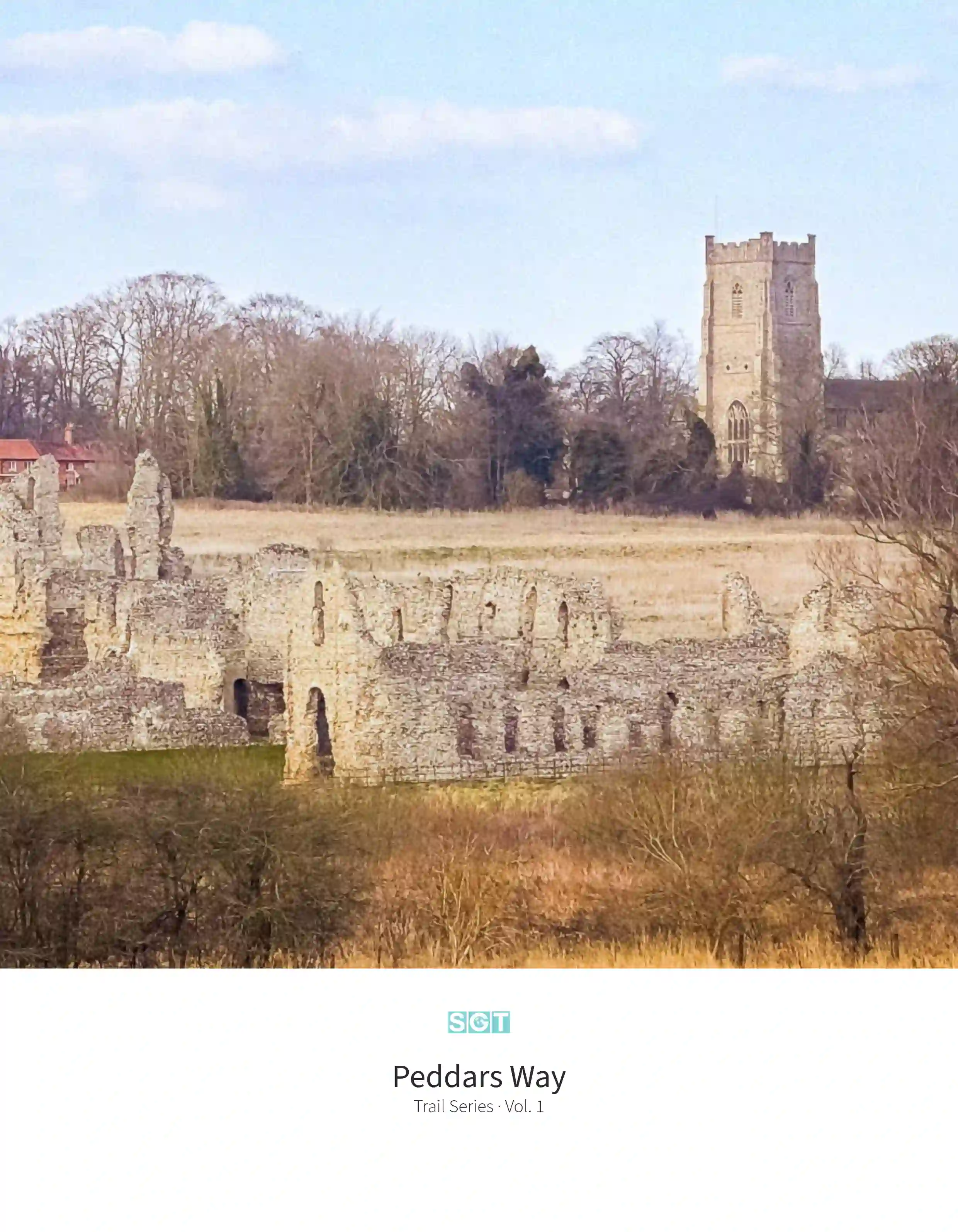 Peddars Way Through Open Heath and Ancient Roads