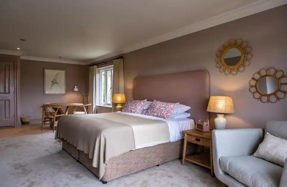 Guestroom at The Crown Inn in Stoke-by-Nayland.