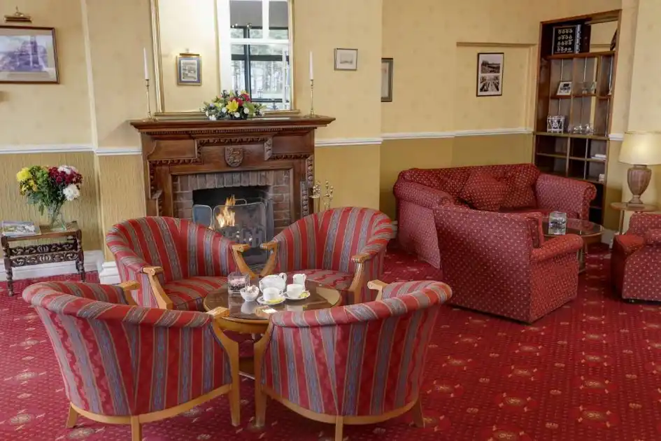 Lounge at Le Strange hotel, Norfolk