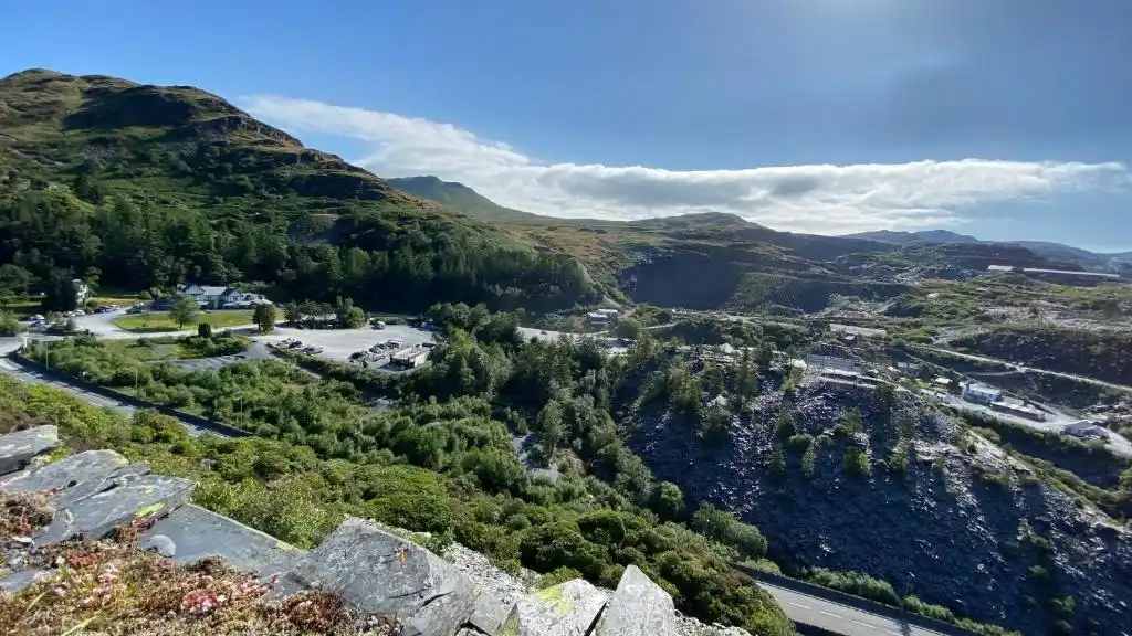 Plas Weunydd Hotel at Llechwedd near Blaenau Ffestiniog, North Wales.