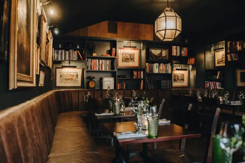 Lounge at The Gin Trap Inn in Ringstead.
