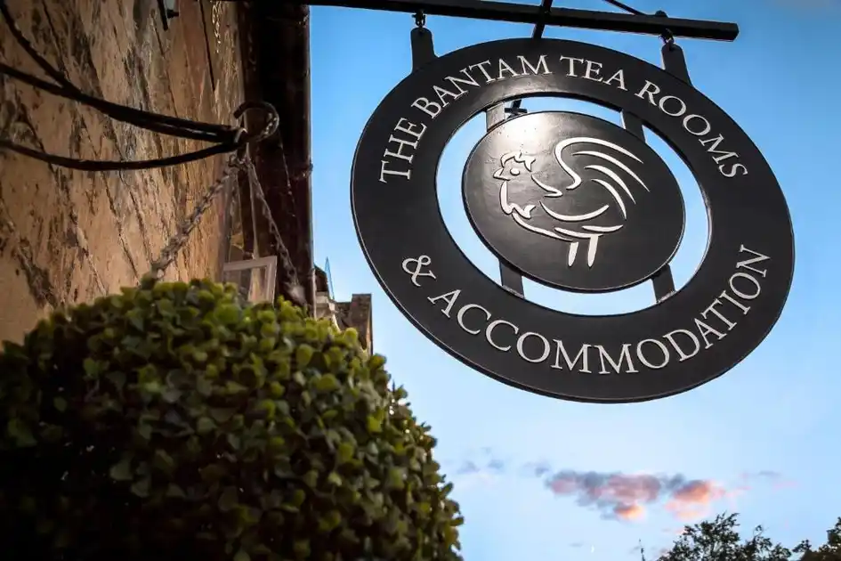 Bantam Tea Rooms on Chipping Campden High Street near the start of the Cotswold Way.