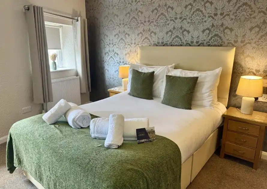 Double guest room at The Manor Inn in St Bees.