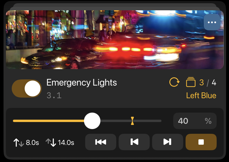 LookStack cell that is playing